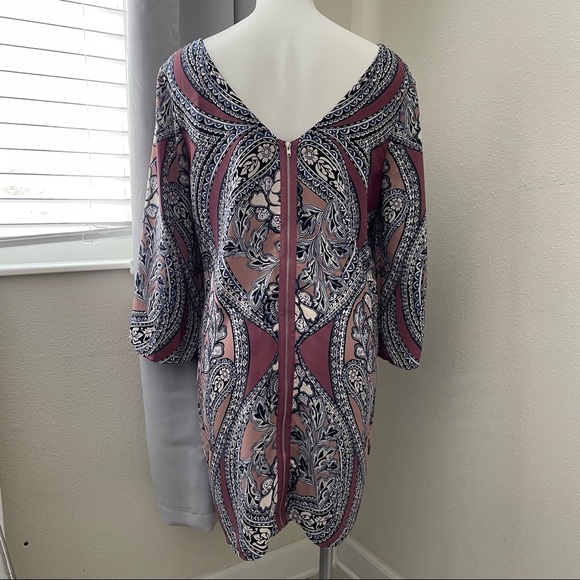 Pink Owl Women’s Print Dress Size L - Picture 4 of 12